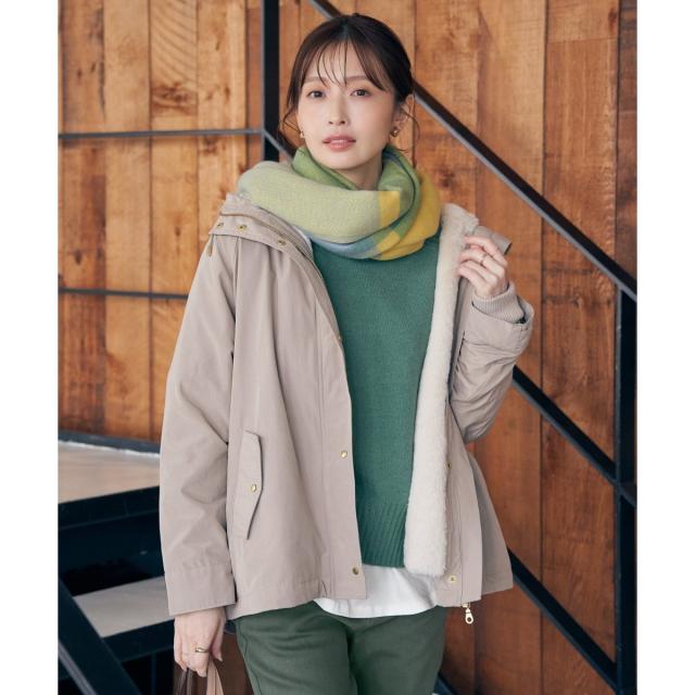 イッカ（ikka）/【雑誌InRed12月号掲載】ライナー付き3WAYマウンテンパーカー イッカ（ikka）/【雑誌InRed12月号掲載】ライナー付き3WAYマウンテン