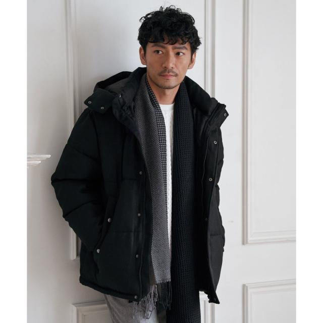 イッカ（ikka）/sorona(R)ツイードライクブルゾン