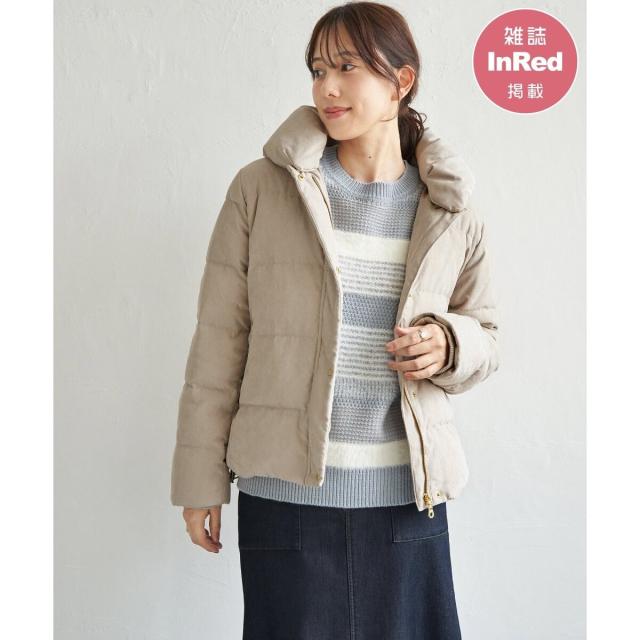 イッカ（ikka）/【雑誌InRed1月号掲載】細コール2WAY洗えるダウン