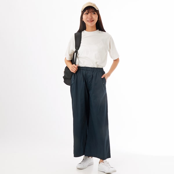 ほぼ新品 スーパーハッカフィーユ ワイドパンツ 19号 - メルカリ