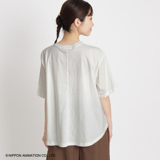 スーパーハッカフィーユ（super hakka feuille）/[15〜19号]SUPER HAKKA×世界名作劇場 あらいぐまラスカルとブーツ刺繍フレアTシャツ_6