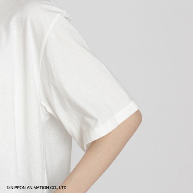 スーパーハッカフィーユ（super hakka feuille）/[15〜19号]SUPER HAKKA×世界名作劇場 あらいぐまラスカルとブーツ刺繍フレアTシャツ_10