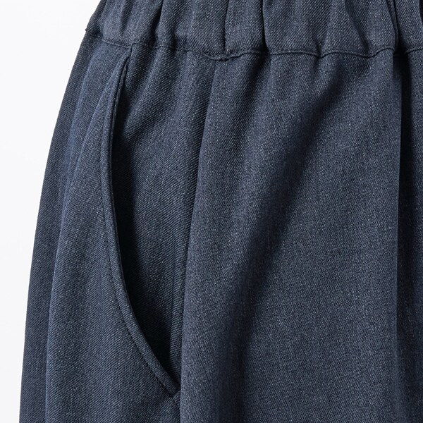 スーパーハッカフィーユ（super hakka feuille）/[15〜19号]ポリエステルツイルナチュラルストレッチ+ベロアストレッチバルーンスカート スーパーハッカフィーユ（super hakka feuille）/[15〜19号