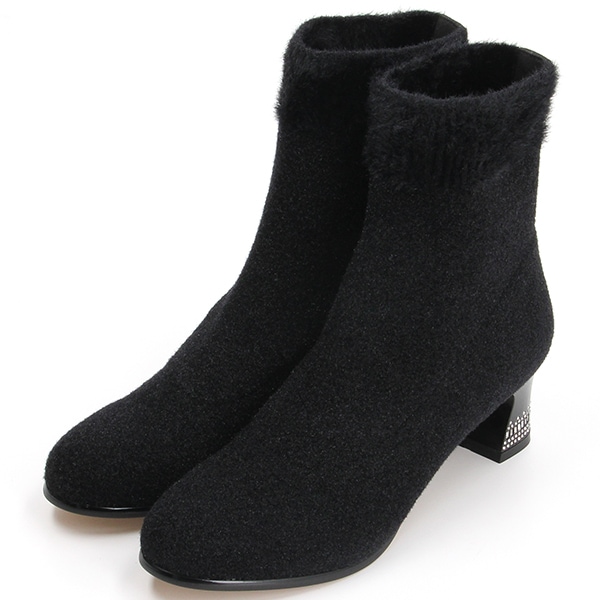 ジル スチュアート（JILL STUART）/ストレッチニットショートブーツ