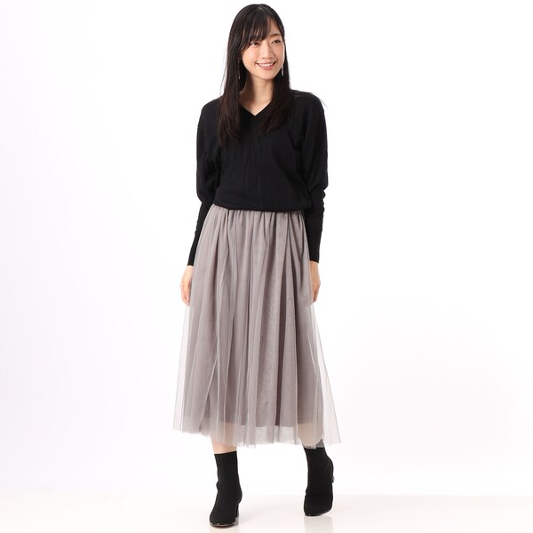 ジル スチュアート（JILL STUART）/ストレッチニットショートブーツの