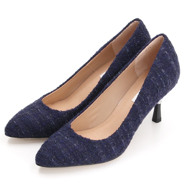 ジル スチュアート（JILL STUART）/ポインテッドトゥビジューヒールパンプス