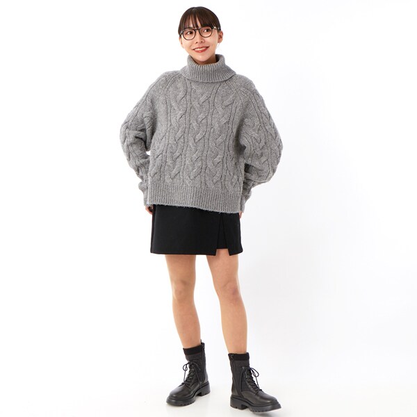 ジル スチュアート（JILL STUART）/レースアップキルティングショート