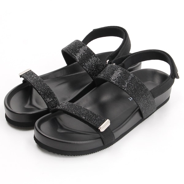 ジル スチュアート（JILL STUART）/ラインストーンフットベッドサンダル