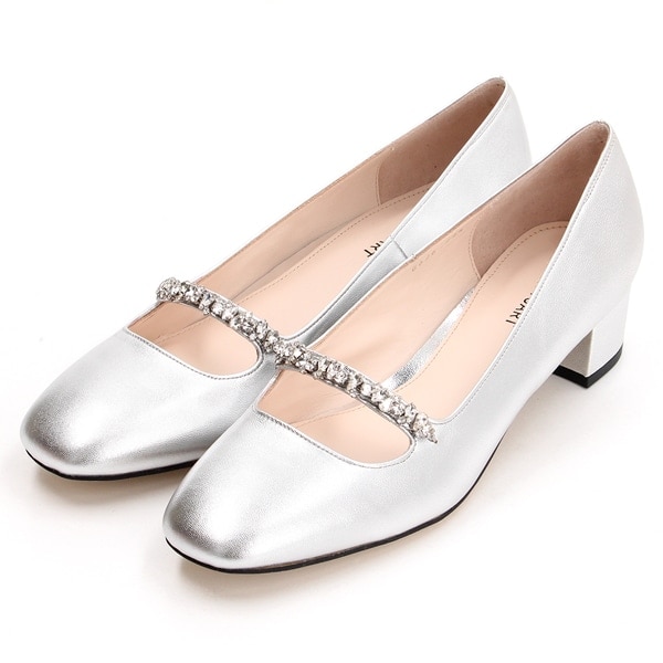 ジル スチュアート（JILL STUART）/ビジューモチーフパンプス