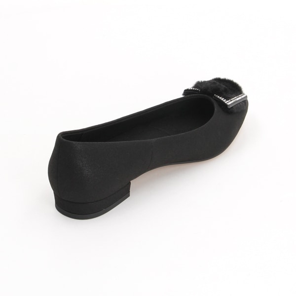 ジル スチュアート（JILL STUART）/ボアモチーフカッターパンプス