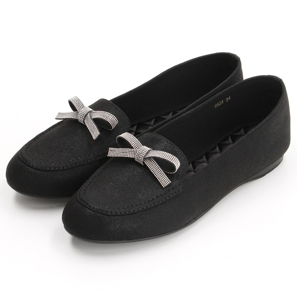 ジル スチュアート（JILL STUART）/リボンモチーフモカシューズ