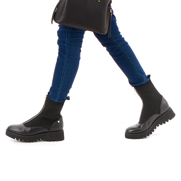 ジル スチュアート（JILL STUART）/厚底センタージップソックスブーツ