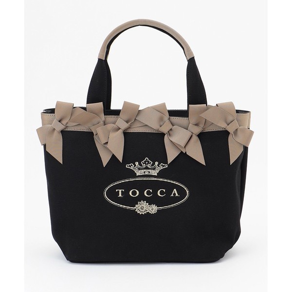 トッカ（TOCCA）/【WEB・表参道店限定】OCTUPLE RIBBON LOGOTOTE