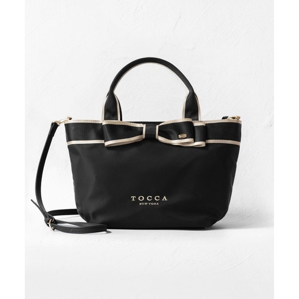 トッカ（TOCCA）/BICOLOR RIBBON TOTE トートバッグ