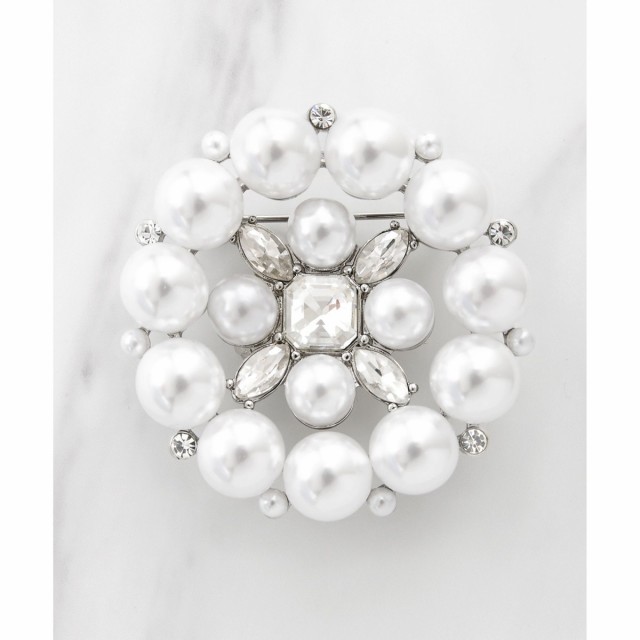 PEARL BIJOUX SET BROOCHNECKLACE ブローチネックレス - レディース