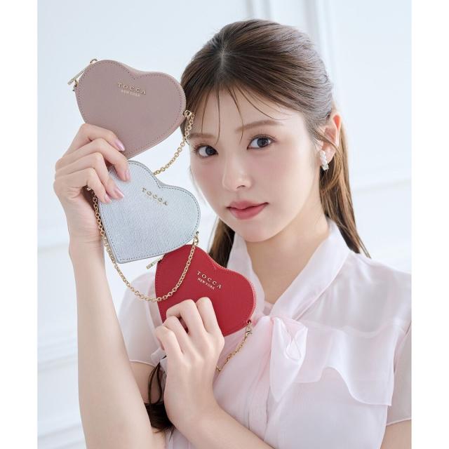 トッカ（TOCCA）/【鈴木ゆうかさん着用・ギフトにおすすめ！】WISH IN HEART CHARM POUCH チャー 8,591円