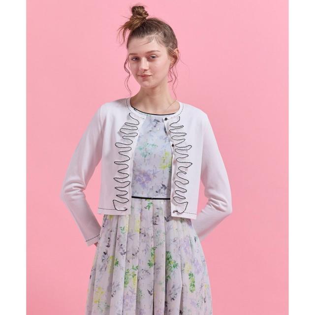 トッカ（TOCCA）/FRILL UTOPIA カーディガン 18,588円