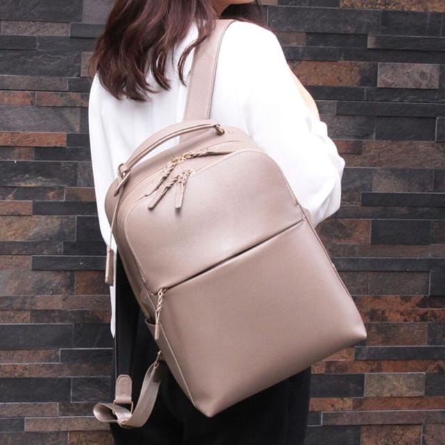 ピー・アイ・ディー/【PID】撥水レザー 多機能リュック