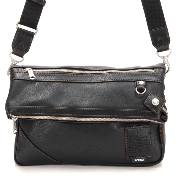 アヴィレックス（AVIREX）/【AVIREX】フェイクレザー３WAYショルダー