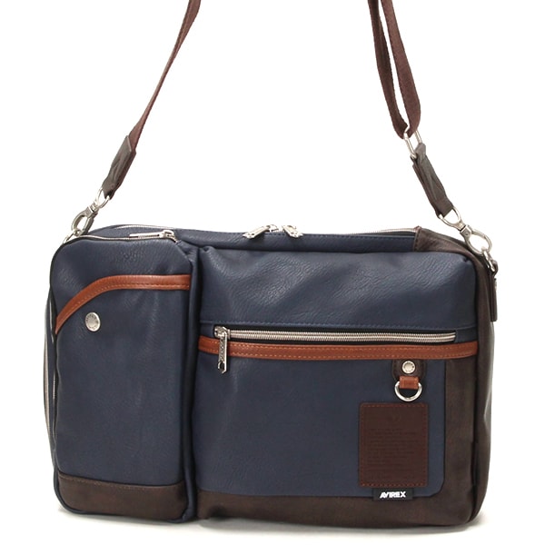 アヴィレックス（AVIREX）/【AVIREX】フェイクレザー2WAYショルダー