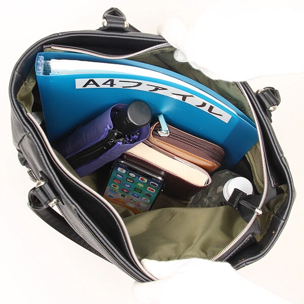 アヴィレックス（AVIREX）/【AVIREX】フェイクレザートートバックの