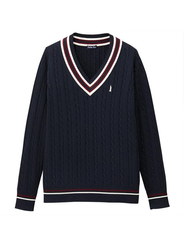イーストボーイ/Venus 綿プルオーバー〈7G/ケーブル＆ライン〉【スクール】【学生】【通学】【学校】の通販は