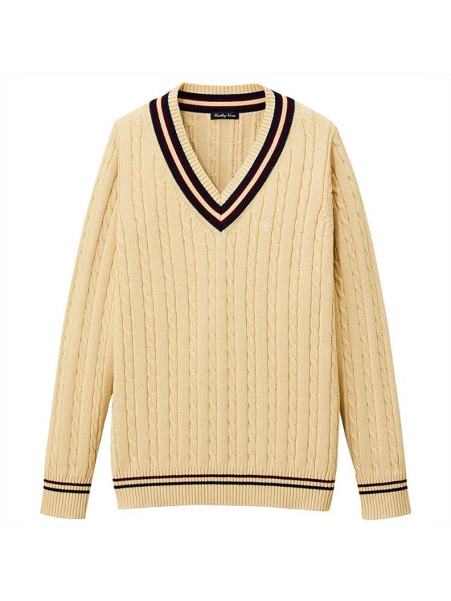 イーストボーイ/Venus 綿プルオーバー〈7G/ケーブル＆ライン〉【スクール】【学生】【通学】【学校】の通販はニット・セーター