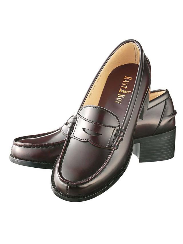 イーストボーイ/ヒールローファー〈3E〉【スクール】【学生】【通学】【学校】の通販は