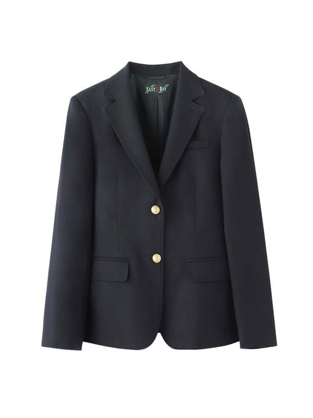 イーストボーイ（EAST BOY）/ブレザー〈2つボタン/エンブレム無し〉【スクール】【学生】【通学】【学校】