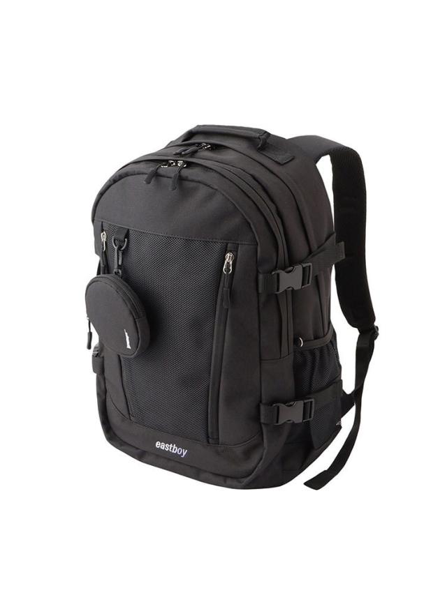 イーストボーイ（EAST BOY）/メッシュリュック〈32L/ポーチ付き/撥水生地〉【スクール】【学生】【通学】【学校】