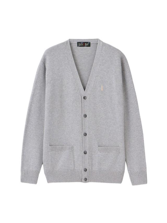 イーストボーイ（EAST BOY）/綿×裏暖プレーティングカーディガン〈バニラ女神〉【スクール】【学生】【通学】【学校】 イーストボーイ（EAST BOY）/綿×裏暖プレーティングカーディガン