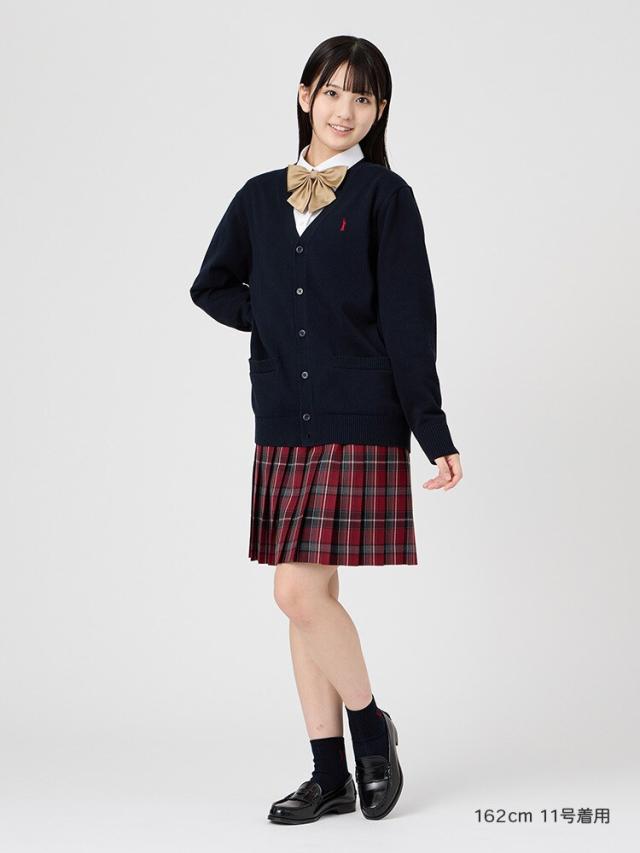 イーストボーイ（EAST BOY）/綿カーディガン〈12G〉【スクール】【学生】【通学】【学校】【薄め】_12