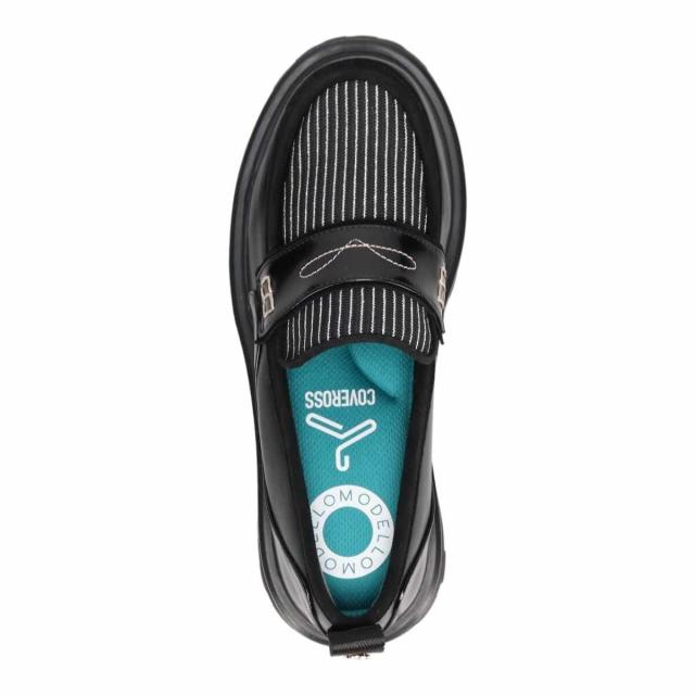 モデロ（MODELLO）/MODELLO COVEROSS(R) 厚底ニットローファーシューズ