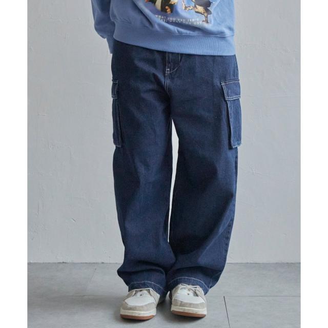 ヴァンスエクスチェンジ(VENCE EXCHANGE)/VISION STREET WEAR ビジョンストリートウェア ロゴデニムカーゴパンツの通販は