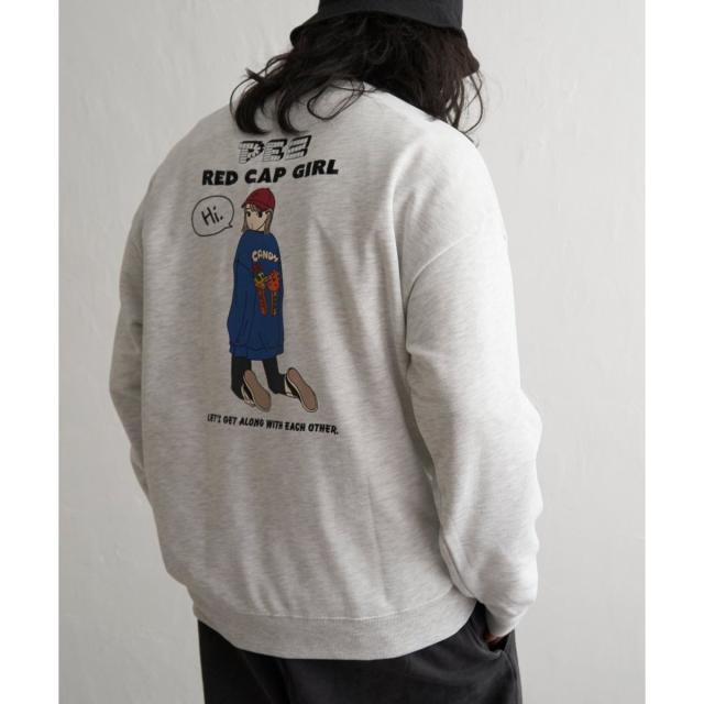 ヴァンスエクスチェンジ(VENCE EXCHANGE)/PEZ×Red Cap Girl コラボクルーネック