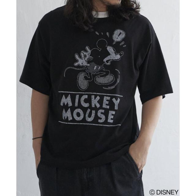ヴァンスエクスチェンジ（VENCE EXCHANGE）/ミッキーリンガーTシャツの通販は