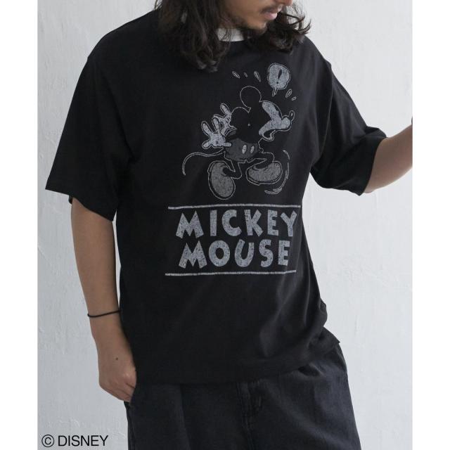 ヴァンスエクスチェンジ（VENCE EXCHANGE）/ミッキーリンガーTシャツの通販は