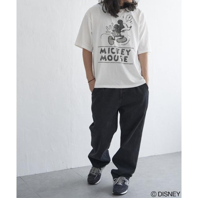ヴァンスエクスチェンジ（VENCE EXCHANGE）/ミッキーリンガーTシャツの通販は