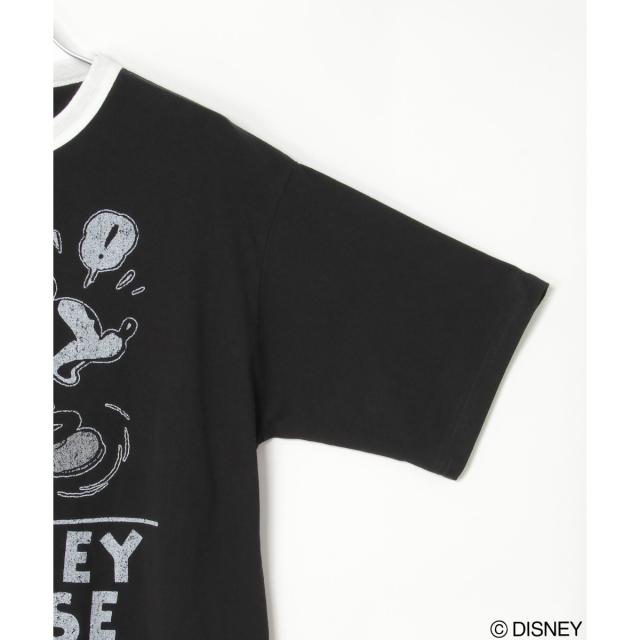 ヴァンスエクスチェンジ（VENCE EXCHANGE）/ミッキーリンガーTシャツの通販は