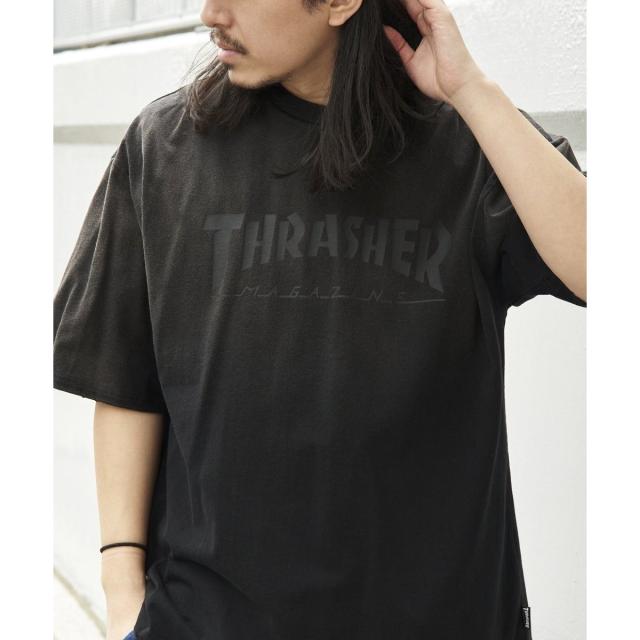 ヴァンスエクスチェンジ（VENCE EXCHANGE）/THRASHER スラッシャー ヴィンテージダメージTシャツ