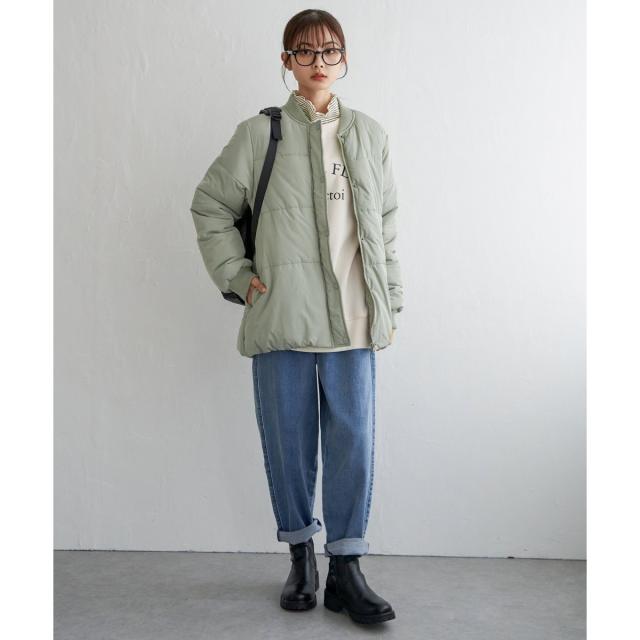 LBC（LBC）/中綿リブブルゾン