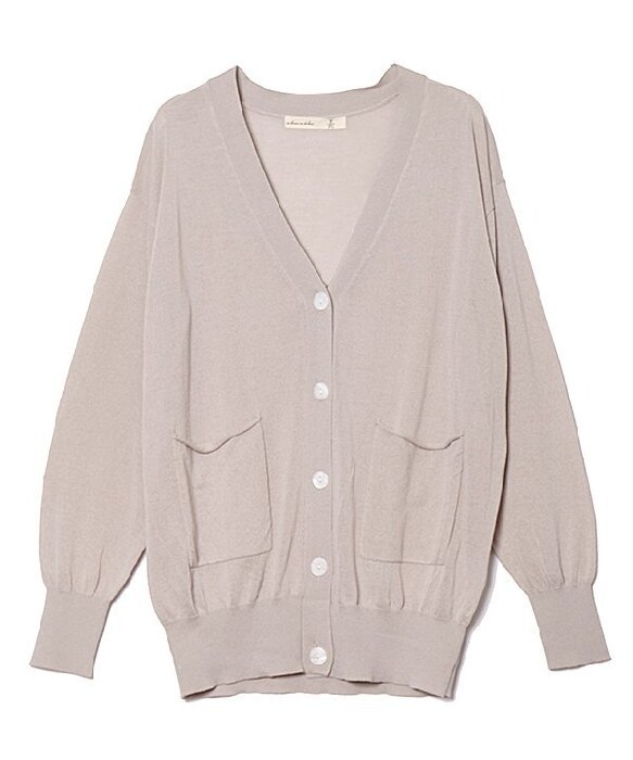 アズノゥアズドゥバズ（as know as de base）/洗えてサラっとVカーデ