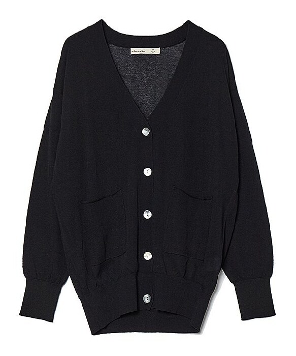 アズノゥアズドゥバズ（as know as de base）/洗えてサラっとＶカーデ アズノゥアズドゥバズ（as know as de base）/洗えてサラっとVカーデ