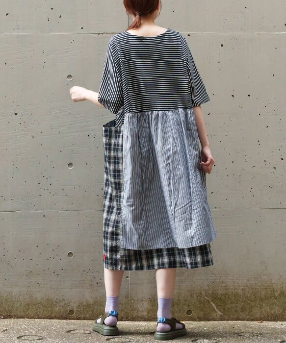 アズノゥアズドゥバズ（as know as de base）/線の集まりワンピースの