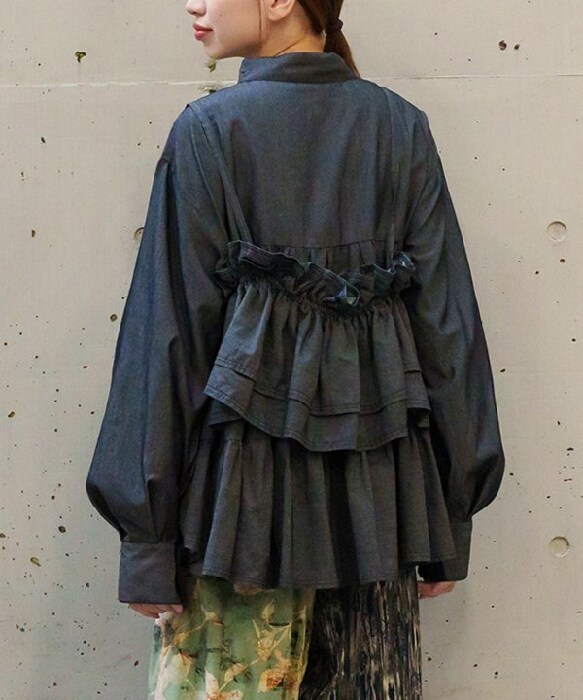 アズノゥアズドゥバズ（as know as de base）/ビスチェイデニムＳＨ アズノゥアズドゥバズ（as know as de base）/ビスチェイデニムSHの