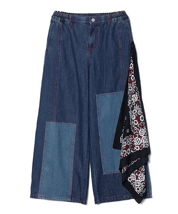 アズノゥアズドゥバズ（as know as de base）/ペタパッチデニム