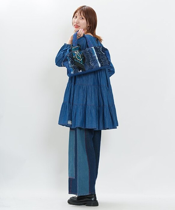 アズノゥアズドゥバズ（as know as de base）/ペタパッチデニム