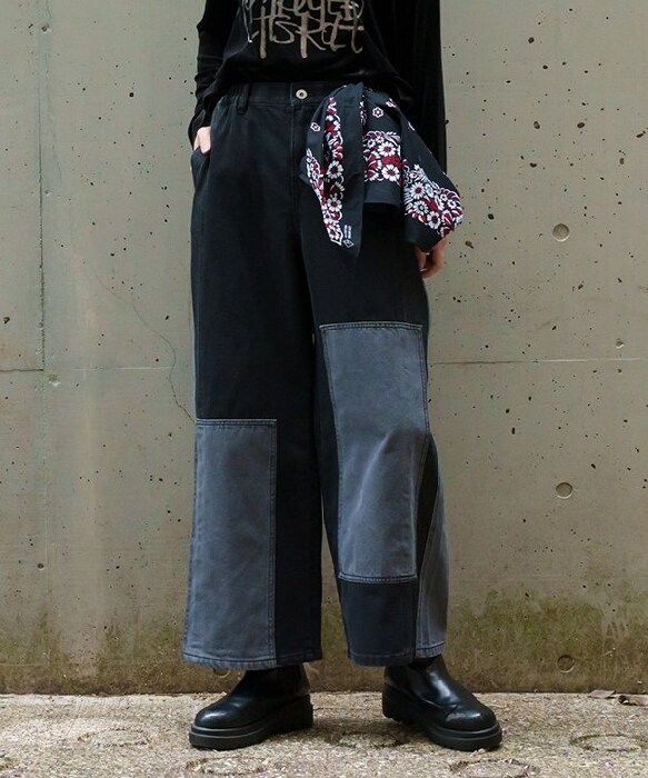 アズノゥアズドゥバズ（as know as de base）/ペタパッチデニム アズノゥアズドゥバズ（as know as de base）/ペタパッチデニム