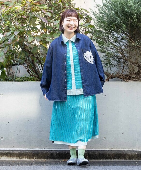 あおワンピース SHIPS Colors:〈接触冷感・UVカット・撥水〉マルチ