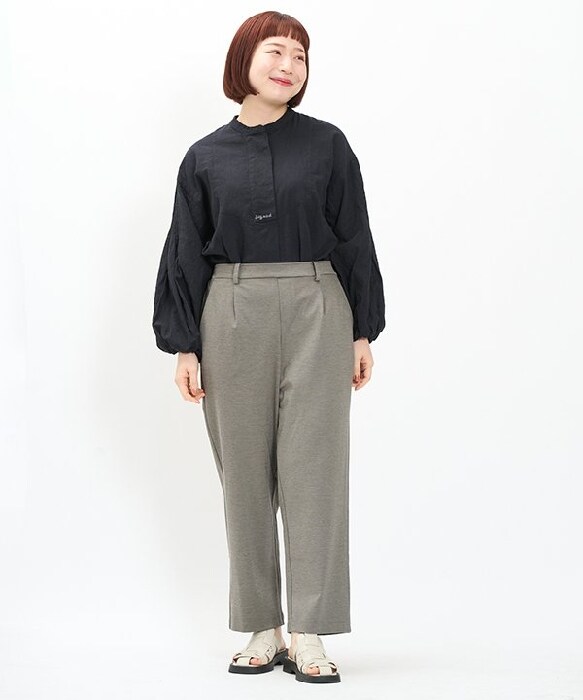 アズノゥアズオオラカ（AS KNOW AS olaca）/【大きいサイズ】３６０伸び心地タックＰＴ